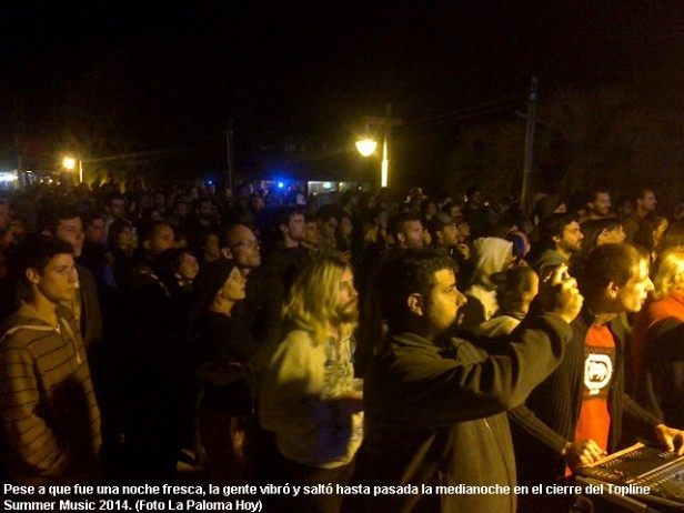 UNA MULTITUD EN EL RECITAL DE MAX CAPOTE EN LA PEDRERA