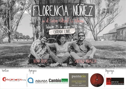 Recital de Florencia Núñez en La Paloma