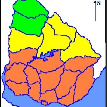 Meteorología emitió advertencia naranja para Rocha y gran parte del país
