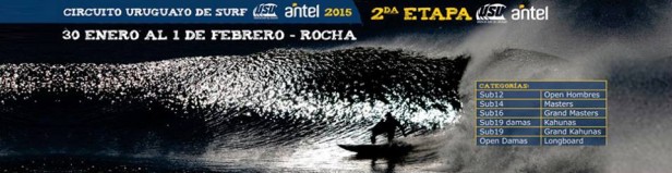 Segunda fecha del Circuito Nacional de Surf en La Paloma