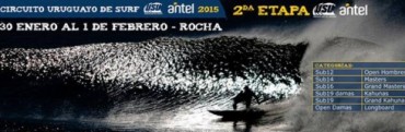 Segunda fecha del Circuito Nacional de Surf en La Paloma