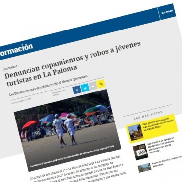  Comisario Pereyra: “No tenemos conocimiento del copamiento que publicó Diario El país”