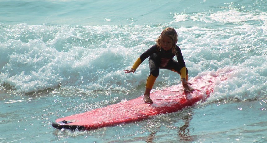 Cuarta edición del Campeonato de Surf para niños