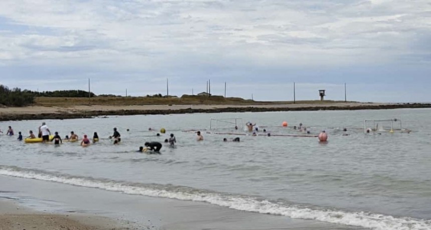Torneo de waterpolo en La Paloma