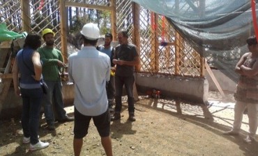 SIGUE AVANZANDO LA OBRA PARA EL NUEVO CAIF DE BARRIO PARQUE