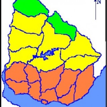 Rocha: Alerta naranja hasta las 15:10 de hoy