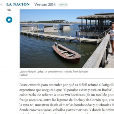 Según el diario La Nación: el paraíso existe y está en Rocha