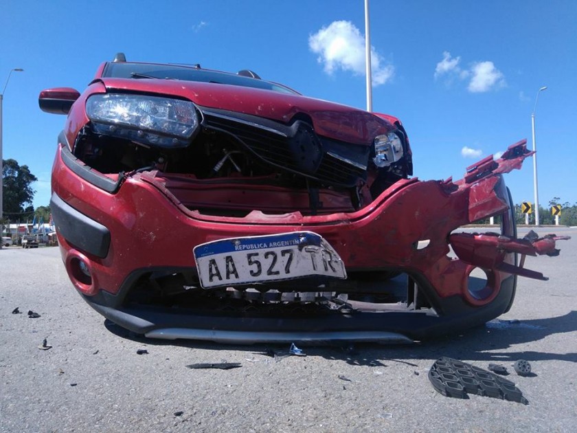 Otro accidente en ingreso a La Pedrera