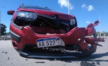 Otro accidente en ingreso a La Pedrera