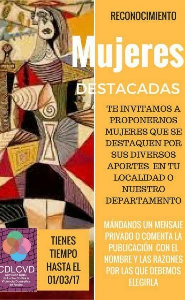 Mides busca homenajear a mujeres de Rocha