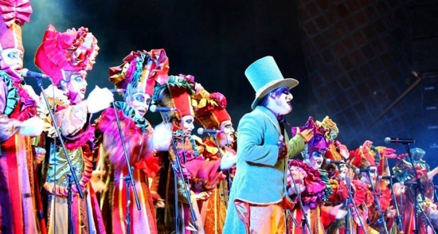 Escenario de carnaval en La Paloma