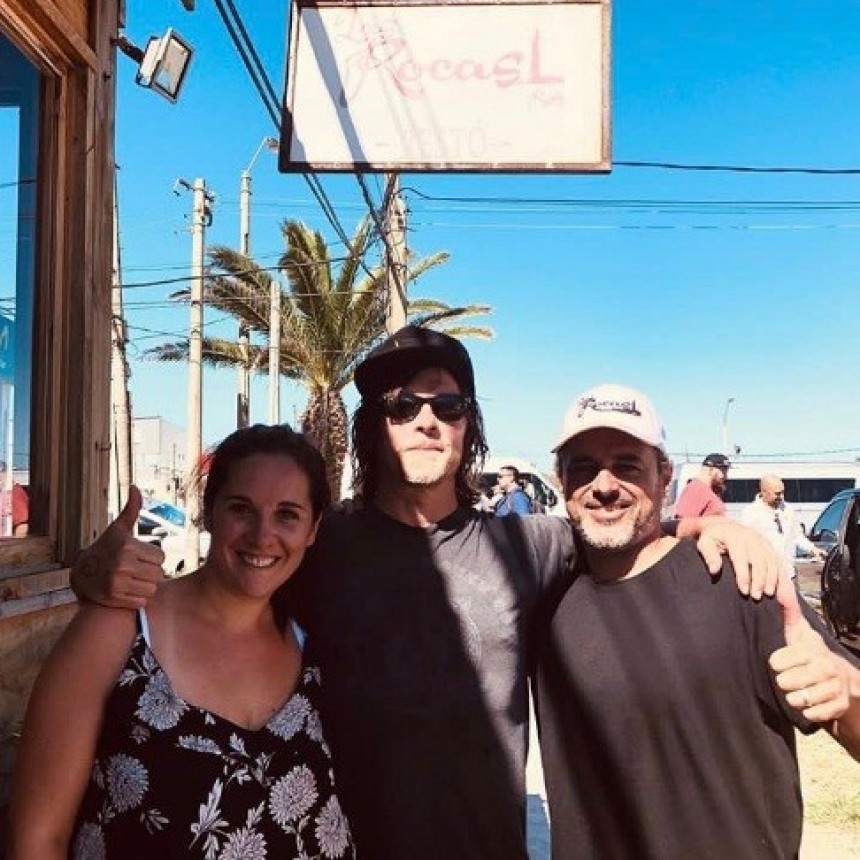 Actor de The Walking dead visita La Paloma