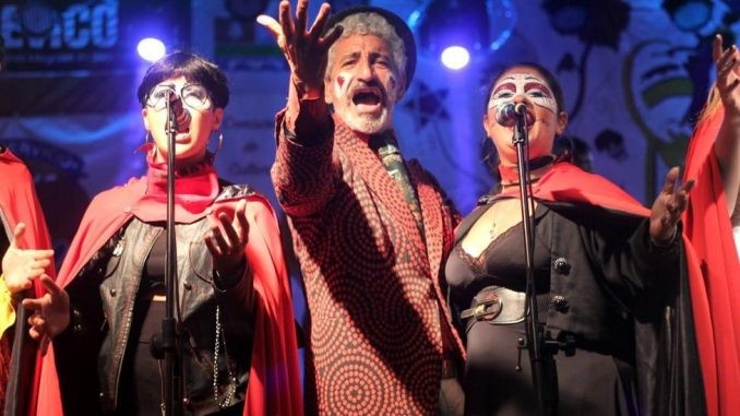 Tablado de Carnaval en La Paloma