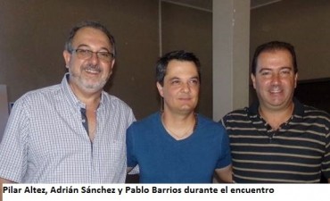Pilar Altez sumó el apoyo de Adrián Sánchez