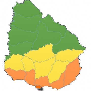 Rocha: Alerta naranja hasta las 5 AM