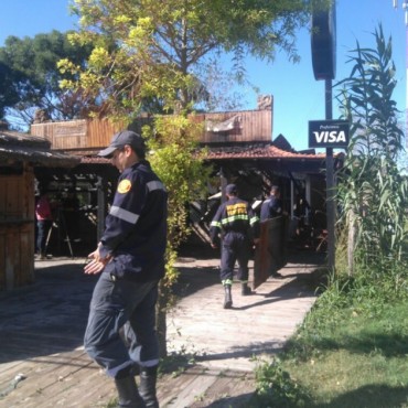Noche agitada para los bomberos