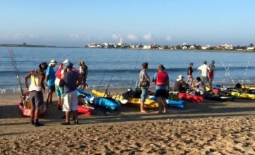A pescar en kayak