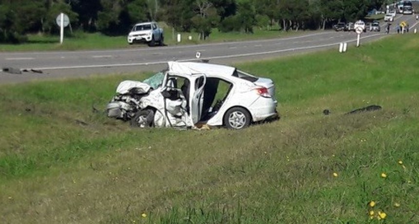Accidente fatal en Ruta 9