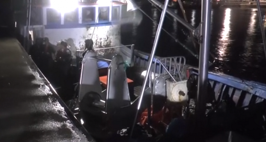 La Paloma: se escapó un barco que había sido capturado por prefectura y la armada