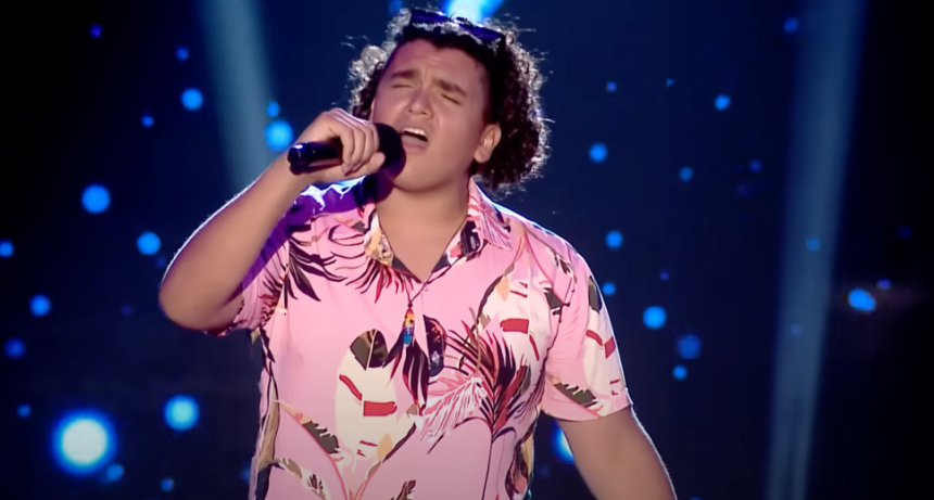 Jalil Elías, el joven palomense que causó furor en el reality musical La Voz Kids