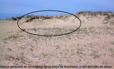 Preocupa al Municipio el robo de arena en las playas