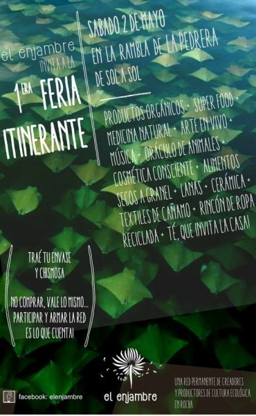 El enjambre: una feria itinerante que comienza en La Pedrera
