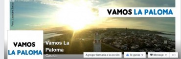 Vamos La Paloma ya tiene su página en facebook