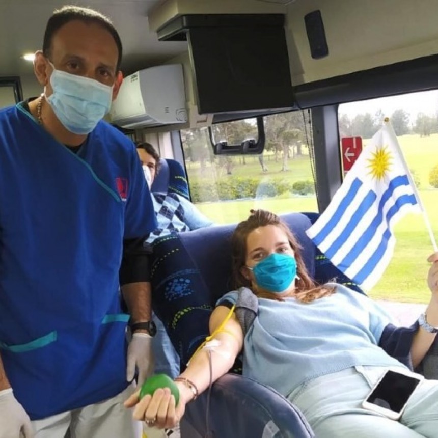 Jornada de donación de sangre en Rocha