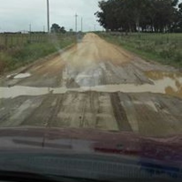 Reclaman reparación del camino de ingreso a la laguna de Rocha