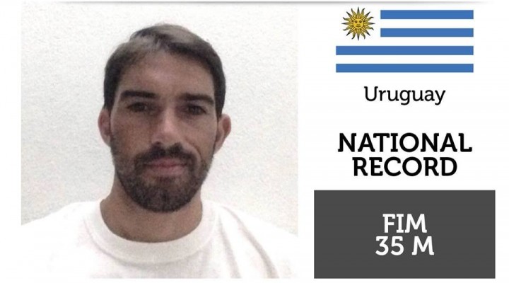 Francis Batista, el palomense que logró un récord para Uruguay 