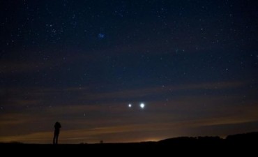Hoy tendremos impresionante conjunción Venus-Júpiter