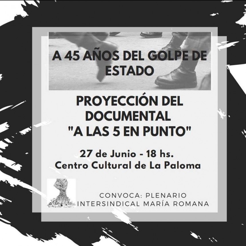 A 45 años del golpe de Estado