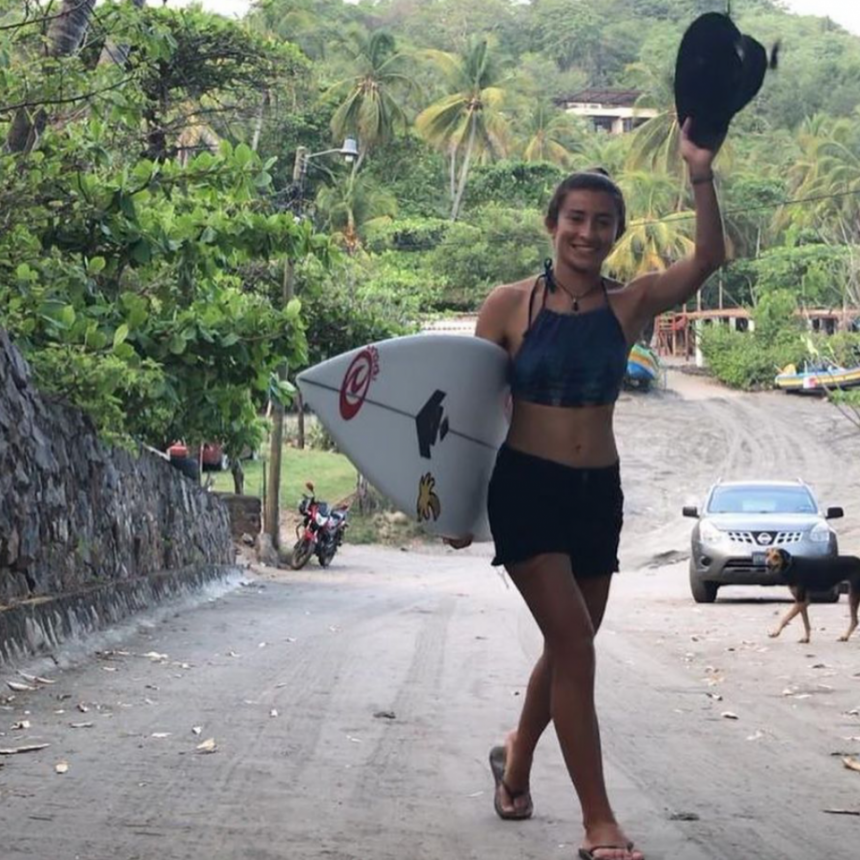 De La Paloma al mundo: Delfina Morosini finalizó como la 13a mejor surfista del mundial en El Salvador