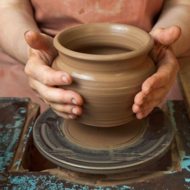 Taller de cerámica en La Pedrera