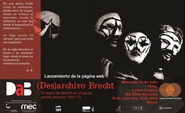 El Instituto Cultural Casa Bertolt Brecht presenta el proyecto (Des)archivo Brecht y su página web