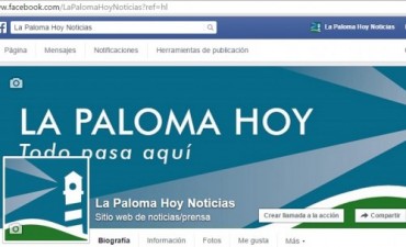 Atención lectores: La Paloma Hoy tiene nueva página en Facebook