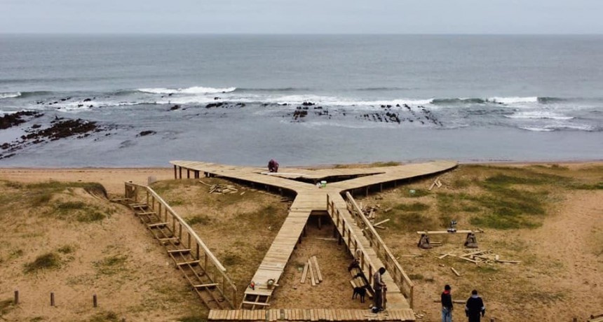 Realizan nuevas bajadas en playas de La Paloma