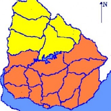 Atención Rocha y gran parte del país, rige alerta naranja desde mañana 
