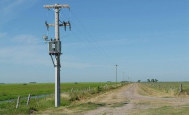 Empiezan los trabajos de electrificación rural de ruta 109