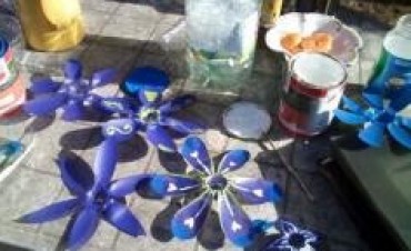 Jornada de reciclado en la Feria Vecinal