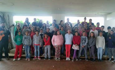 Segundo encuentro de coros en La Aguada