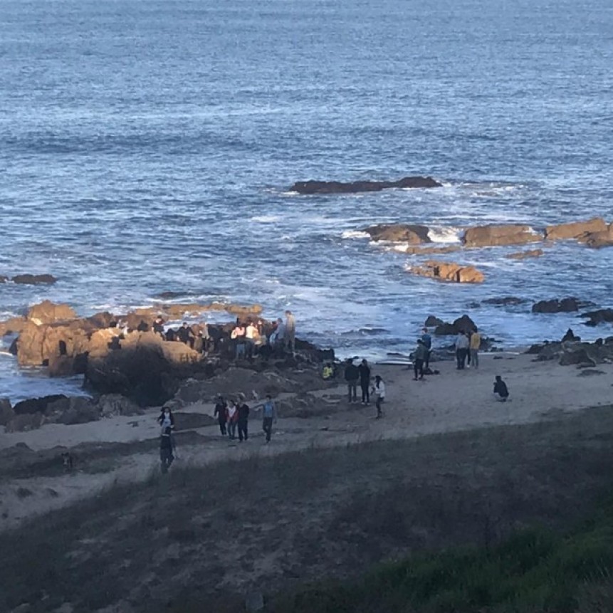 La Pedrera: buscan a instructor de parapente cuyo artefacto cayó al mar en pleno vuelo