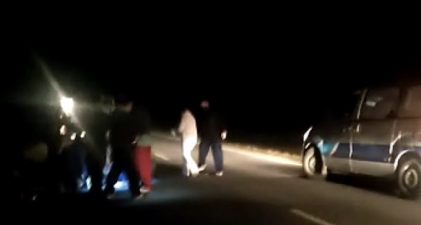 Se recupera el hombre accidentado en ruta 10