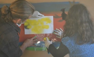 La Paloma Expresa: comenzaron los Talleres de Stencil y Fotografía Nocturna