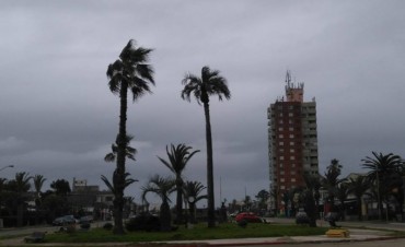Lunes y martes de lluvia y viento