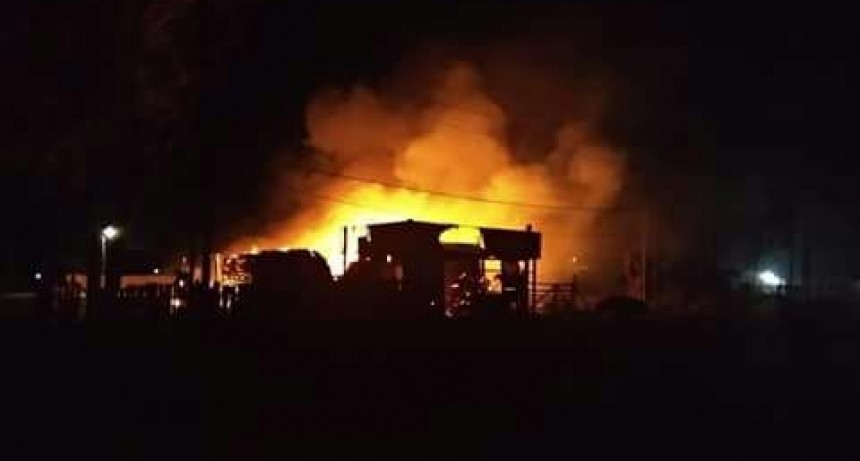 Dos incendios en Arachania