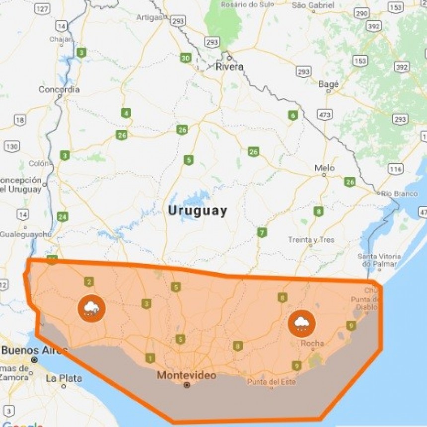 Vuelve el alerta por persistencia de tormentas y lluvias