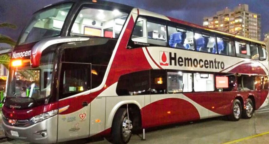 El hemobus estará en La Paloma 