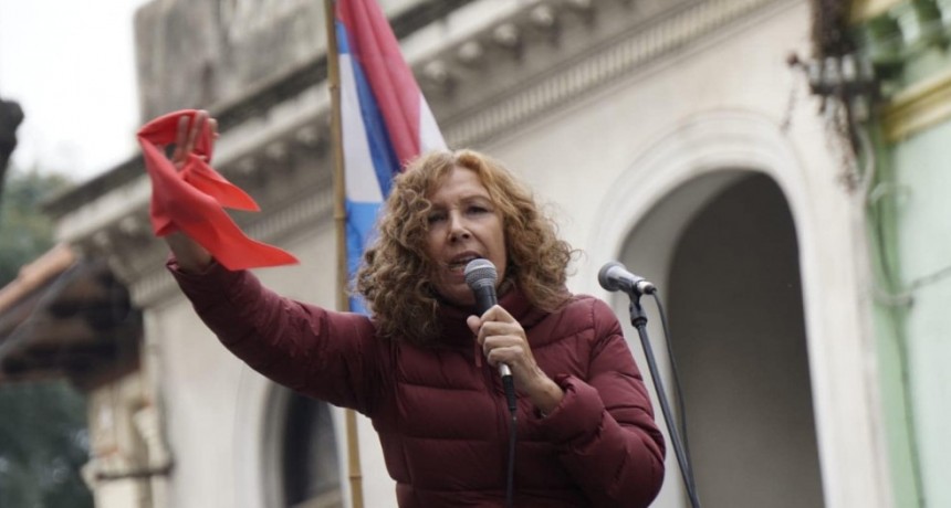 Constanza Moreira de visita en La Paloma