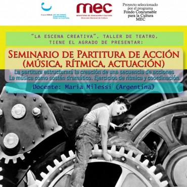 LA PEDRERA: DICTARÁN SEMINARIO SOBRE MÚSICA Y ACTUACIÓN